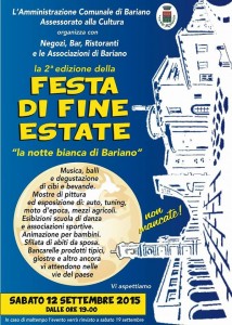 Festa di fine estate 2015